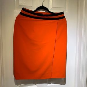Worthington faux wrap around skirt